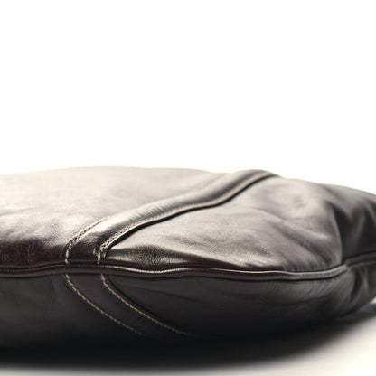 Gucci Calfskin Medium Britt Hobo Dark Brown 10 of 10
