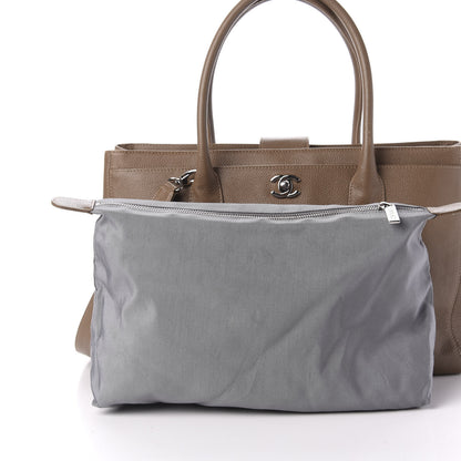 Chanel Calfskin Cerf Executive Shopper Tote Beige 14 of 16