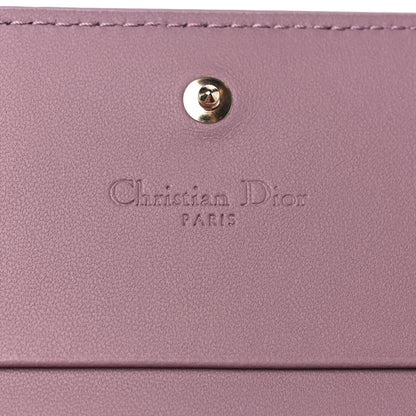 Christian Dior Lambskin Cannage Mini Lady Dior Wallet 7 of 11