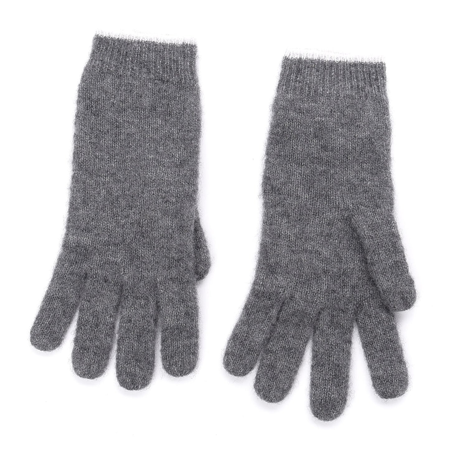 Cashmere Silk CC Gloves Grey