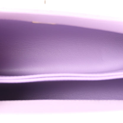 Chanel Caviar Quilted Mini Coco Handle Flap Light Purple 5 of 10