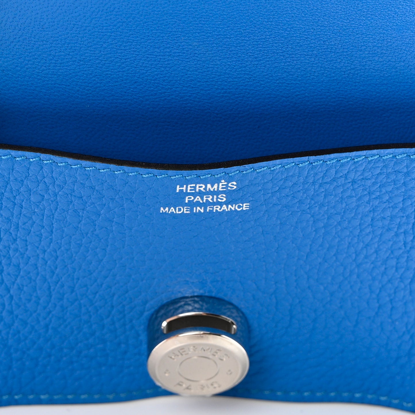 Togo Dogon Card Case Bleu France