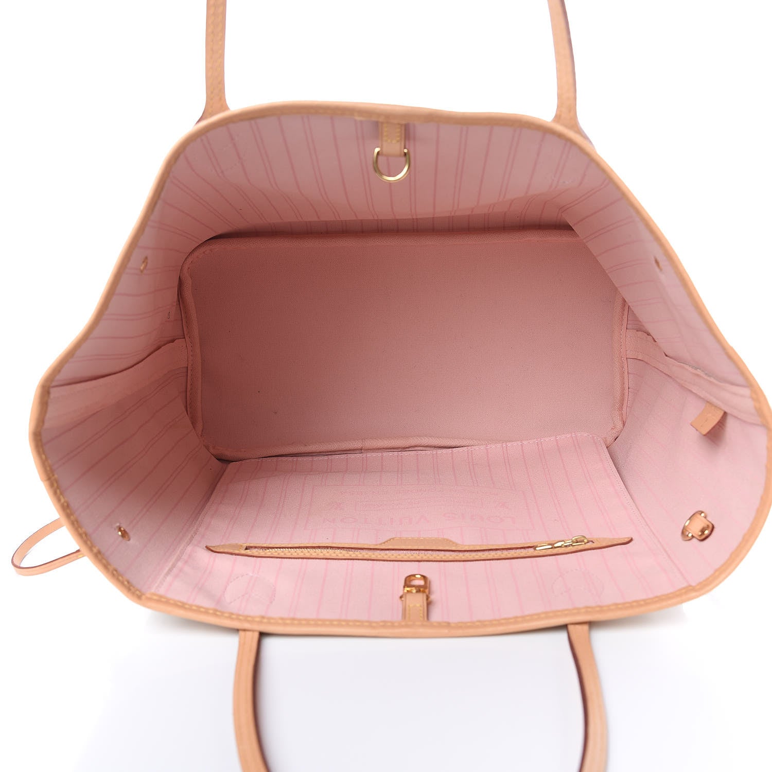 Louis Vuitton Damier Azur Neo Neverfull MM Rose Ballerine 6 of 13