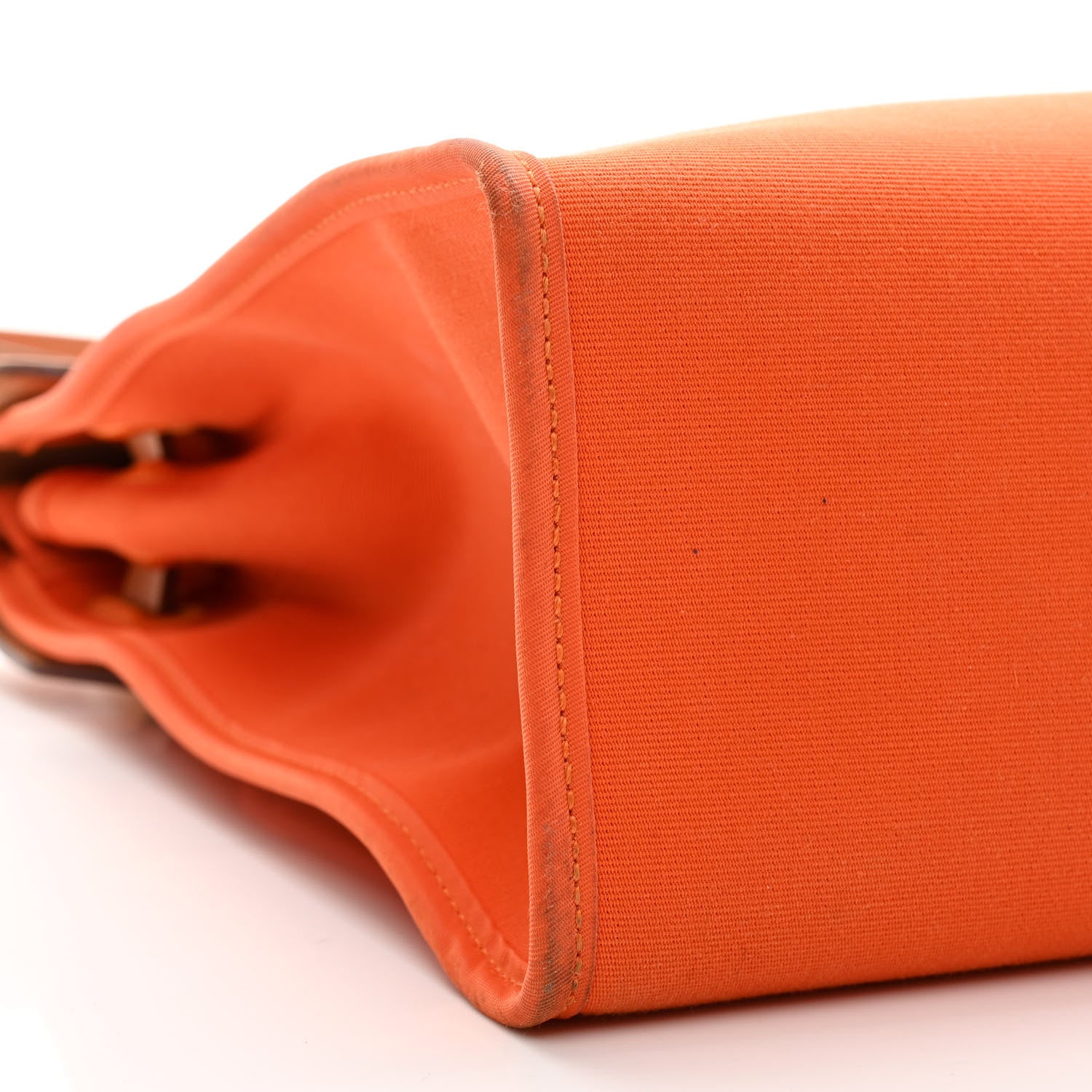 Hermes Toile Vache Hunter Herbag Zip 31 PM Orange 9 of 10