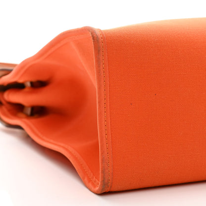 Hermes Toile Vache Hunter Herbag Zip 31 PM Orange 9 of 10