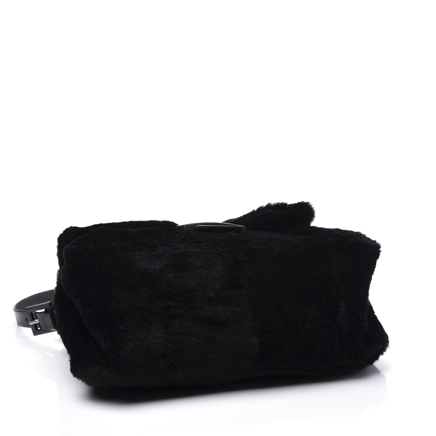 Mink Fur Mama Baguette Black