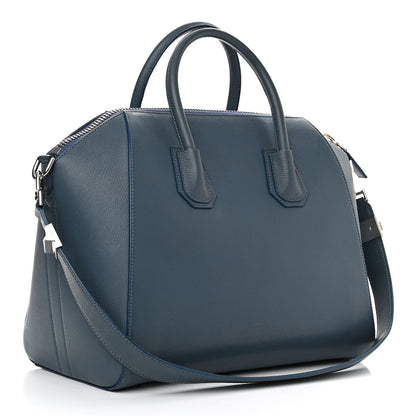 Givenchy Sugar Goatskin Medium Antigona Mineral Blue 3 of 13