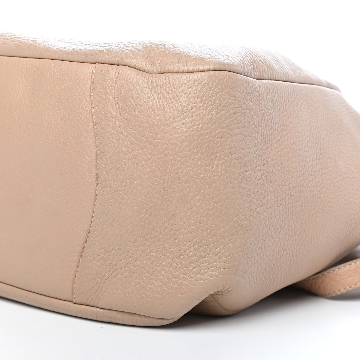 Cervo Pleats Tote Beige