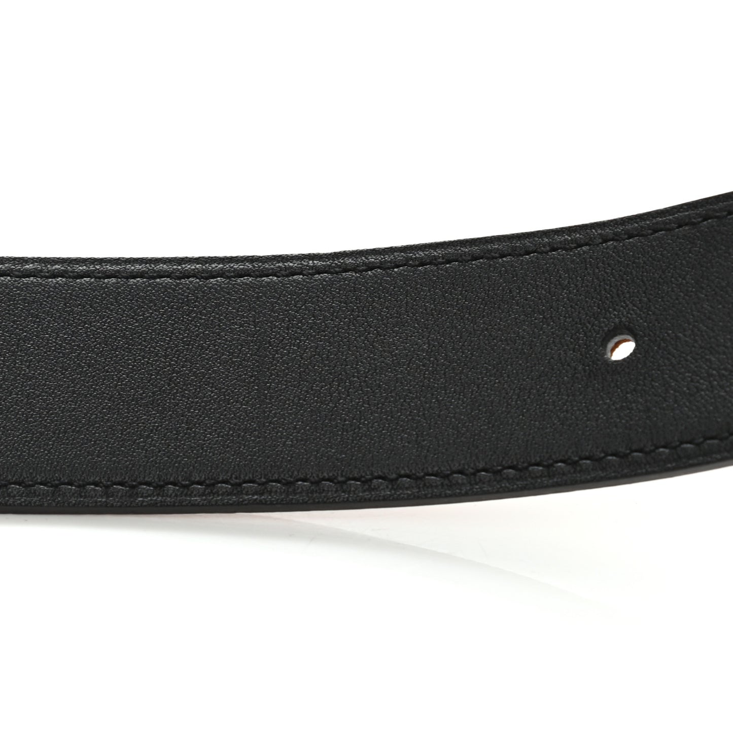 Swift Epsom 32mm H Belt 95 Black Gold