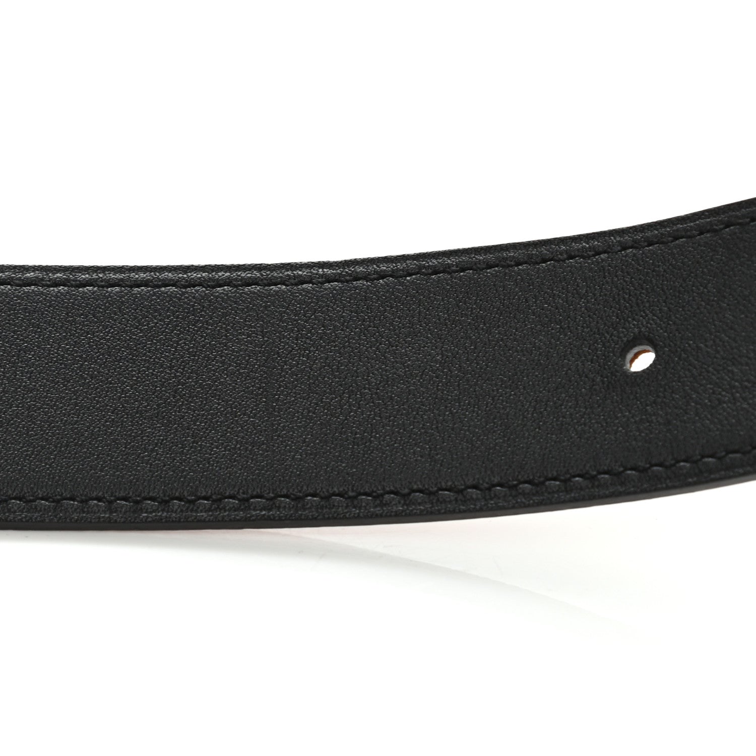 Hermes Swift Epsom 32mm H Belt 95 Black Gold 7 of 7