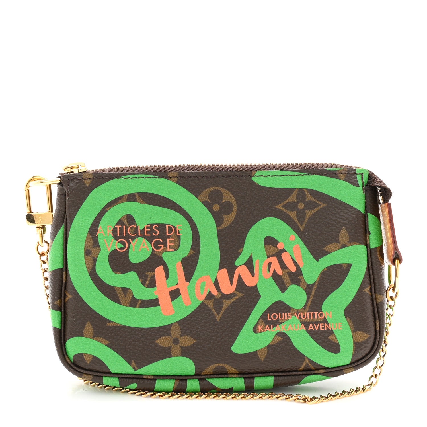 Louis Vuitton Monogram Tahitienne Hawaii Mini Pochette Accessories 1 of 7