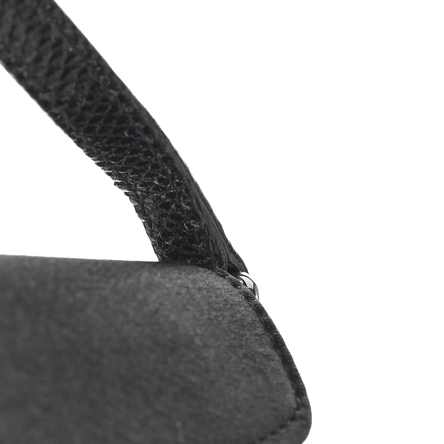 Gucci Satin Lizard Crystal GG Pochette Black 12 of 12