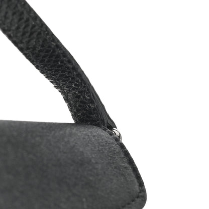 Gucci Satin Lizard Crystal GG Pochette Black 12 of 12
