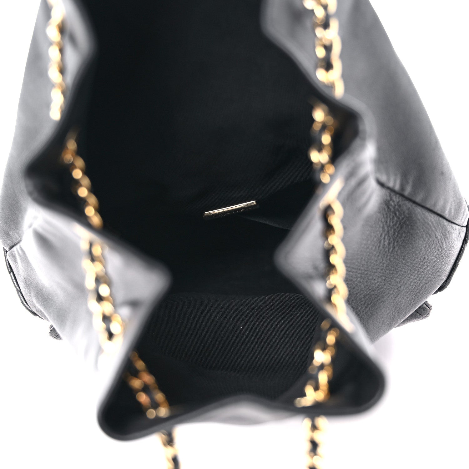Chanel Lambskin Quilted Large In Seoul Backpack Black 5 of 9