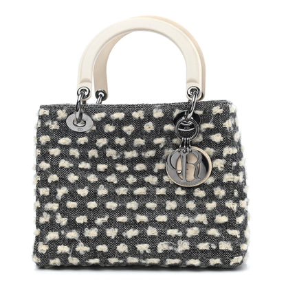 Christian Dior Wool Medium Lady Dior Grey 1 of 4
