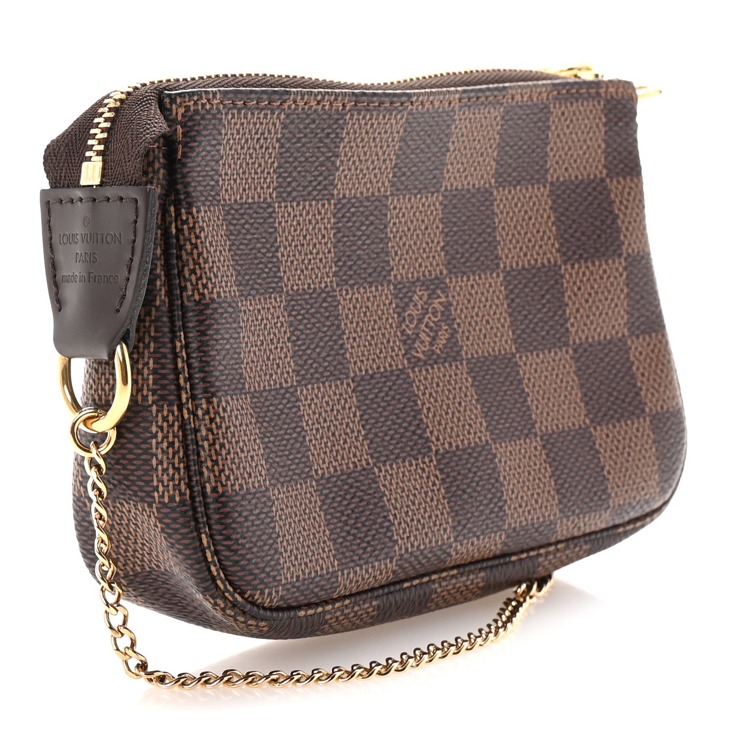 Louis Vuitton Damier Ebene Mini Pochette Accessories 3 of 8