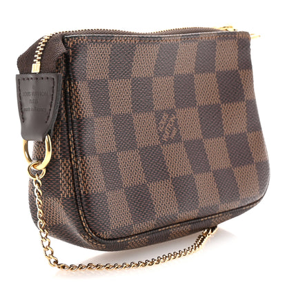 Louis Vuitton Damier Ebene Mini Pochette Accessories 3 of 8