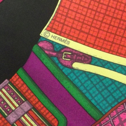 Hermes Silk Pour Sortir Scarf 70 Fuchsia 5 of 7