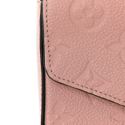 Louis Vuitton Empreinte Pochette Felicie Chain Wallet Rose Poudre 10 of 13