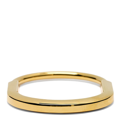 Tiffany 18K Yellow Gold Tiffany Lock Bangle Bracelet 3 of 5