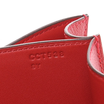 Hermes Evercolor Constance 24 Rouge Casaque 7 of 20