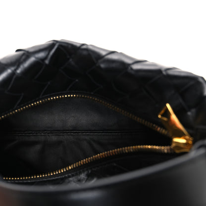 Bottega Veneta Calfskin Nappa Intrecciato Mini Wallace Black 5 of 11
