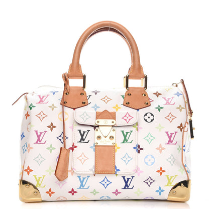 Louis Vuitton Monogram Multicolor Speedy 30 White 1 of 7