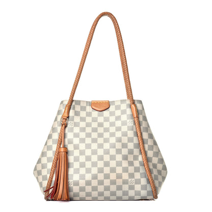 Louis Vuitton Damier Azur Propriano Rose Ballerine 1 of 8