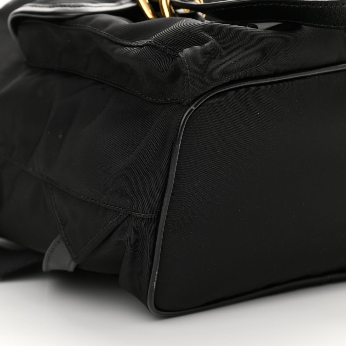 Tessuto Nylon Vitello Backpack Black