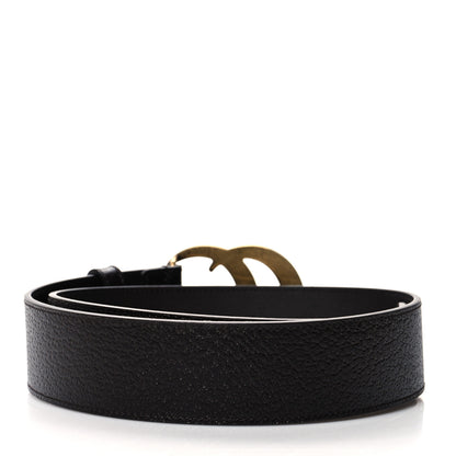 Gucci Calfskin Double G 40mm Belt 75 30 Dark Cocoa 2 of 6