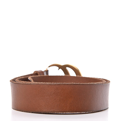 Gucci Faded Calfskin Double G 40mm Belt 85 34 Cuir 3 of 6