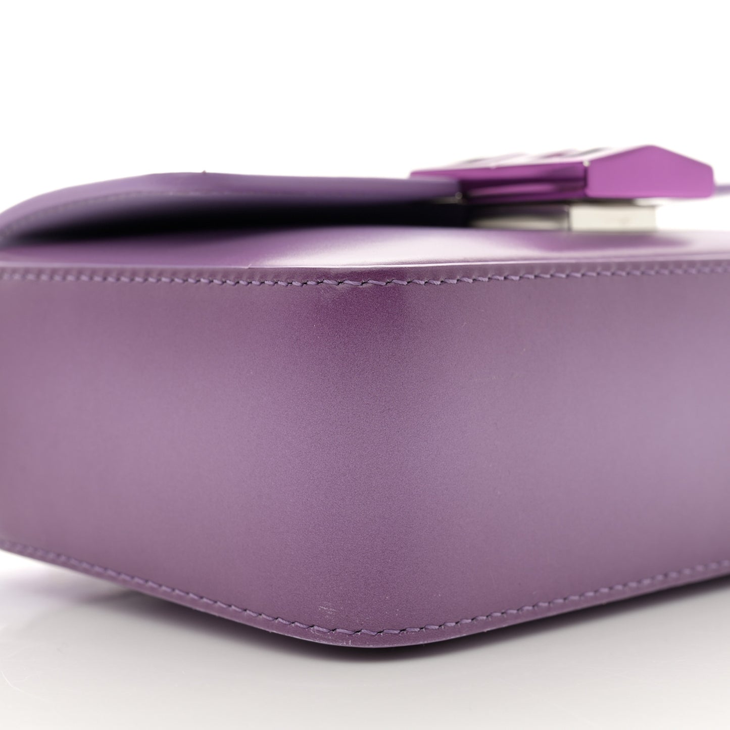 Box Calfskin Small Gradient Effect 4G Cube Chain Crossbody Bag Mauve