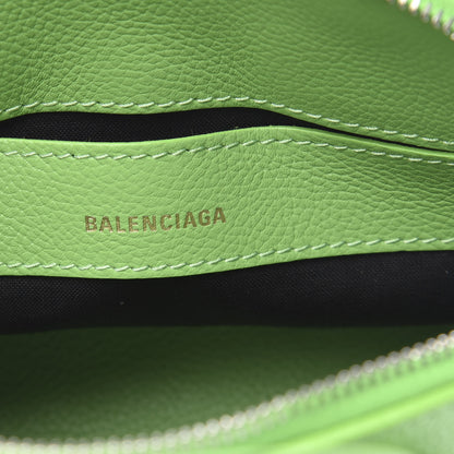 Balenciaga Grained Calfskin XXS Ville Top Handle Bag Light Green Fuchsia 6 of 8