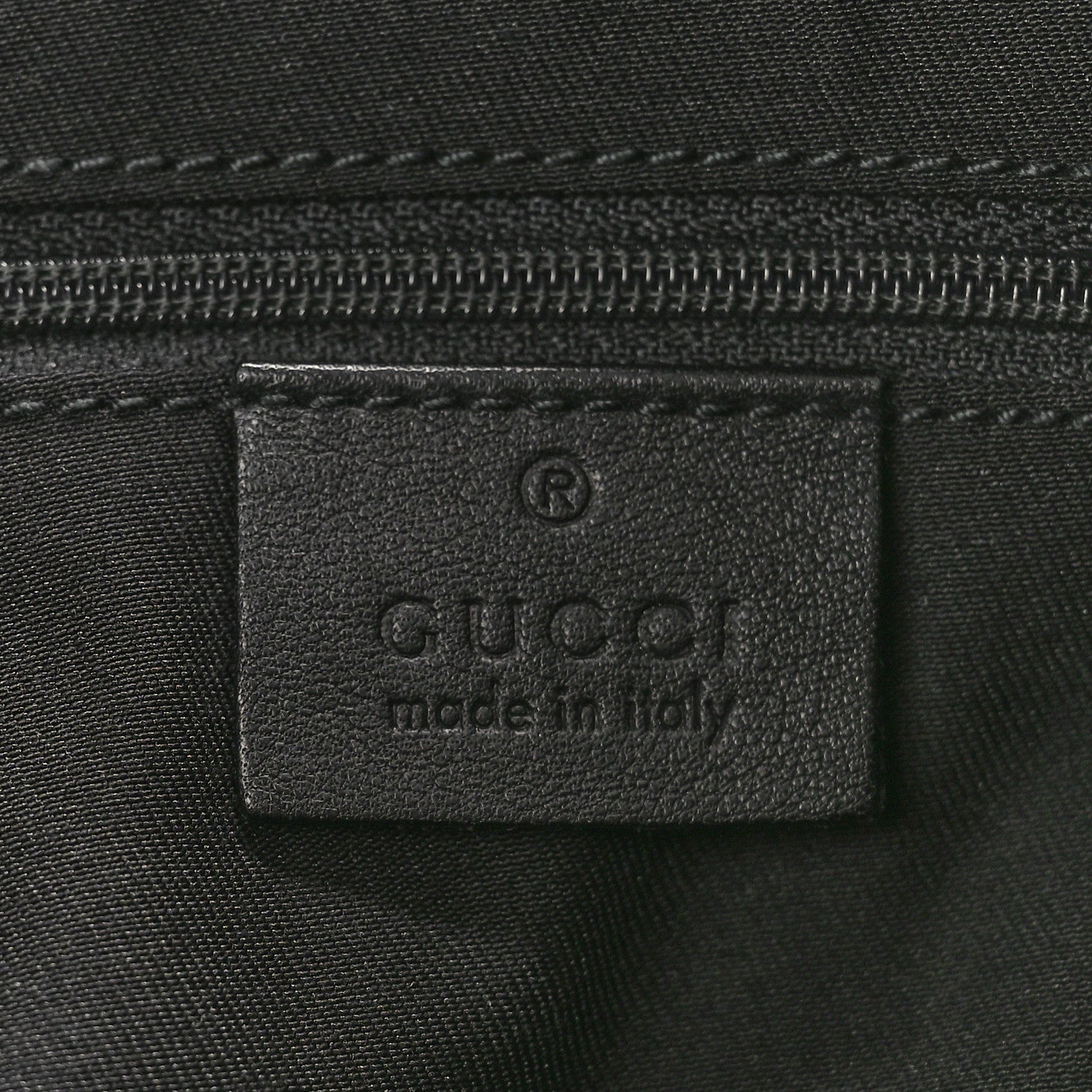 Gucci Monogram Large D Gold Ring Hobo Black 6 of 10