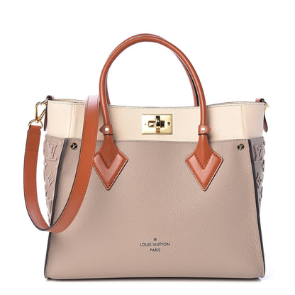 Louis Vuitton Calfskin Monogram Tufting On My Side Galet 1 of 9