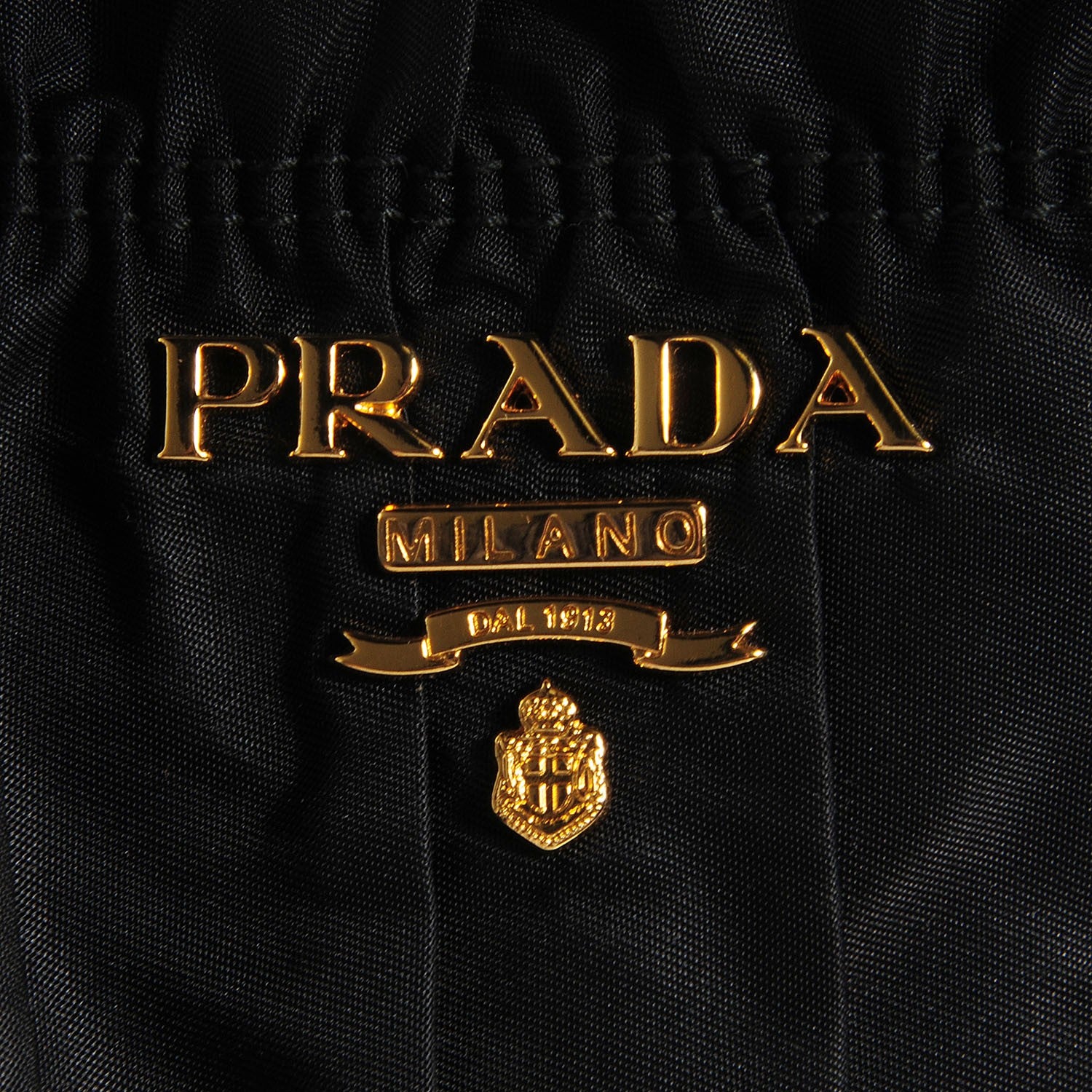 Prada Tessuto Nylon Gaufre Tote Nero Black 9 of 10
