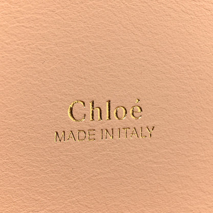 Chloe Calfskin Lizard Embossed Small Aby Lock Delicate Pink 6 of 10