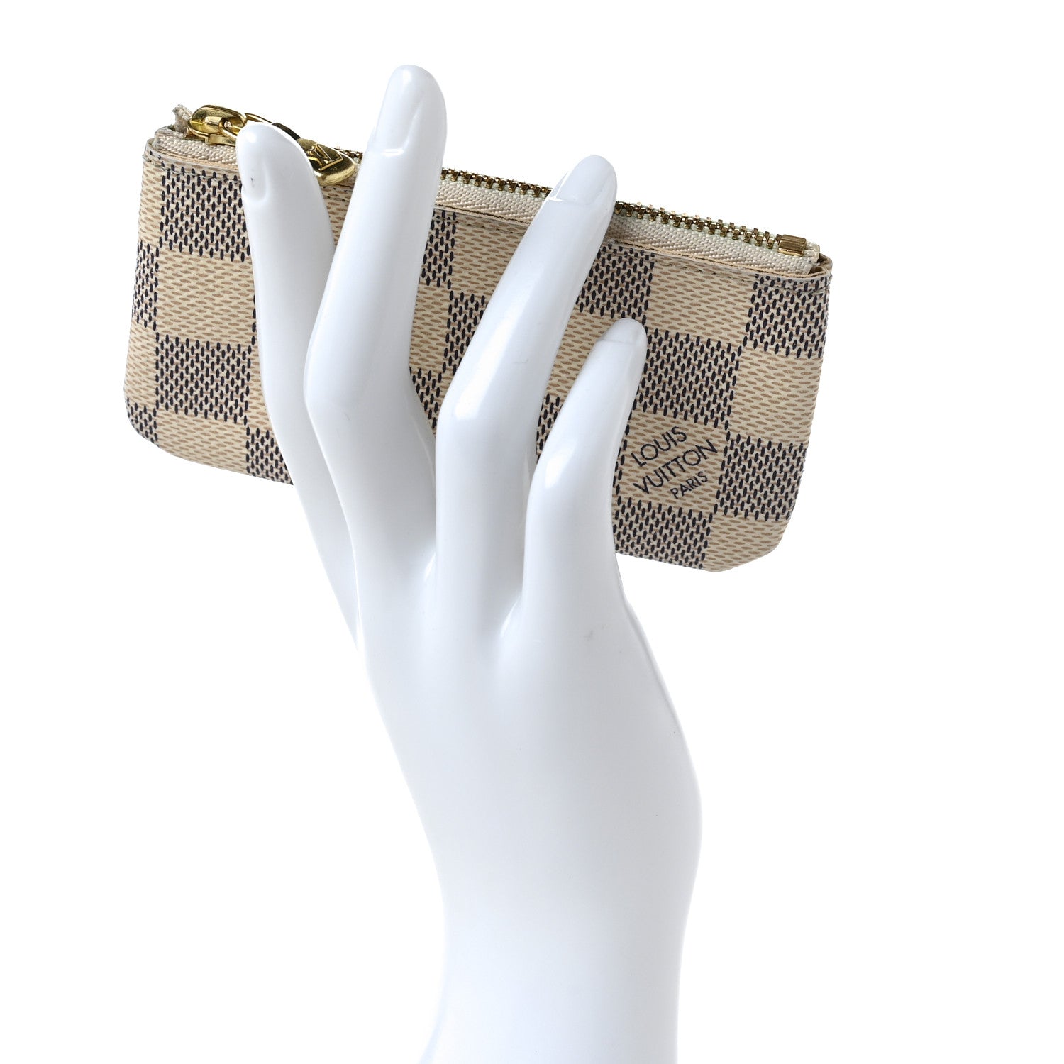 Louis Vuitton Damier Azur Key Pouch 2 of 8