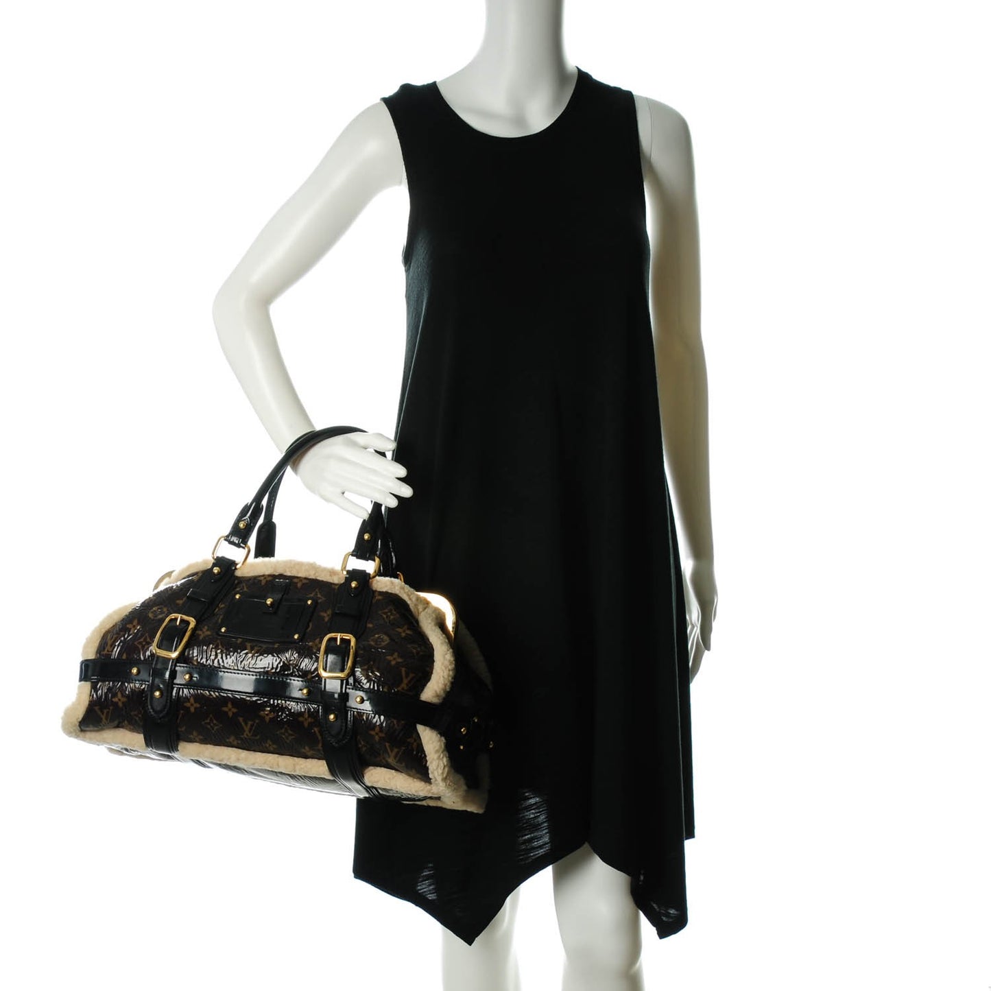 Monogram Shearling Sac Storm