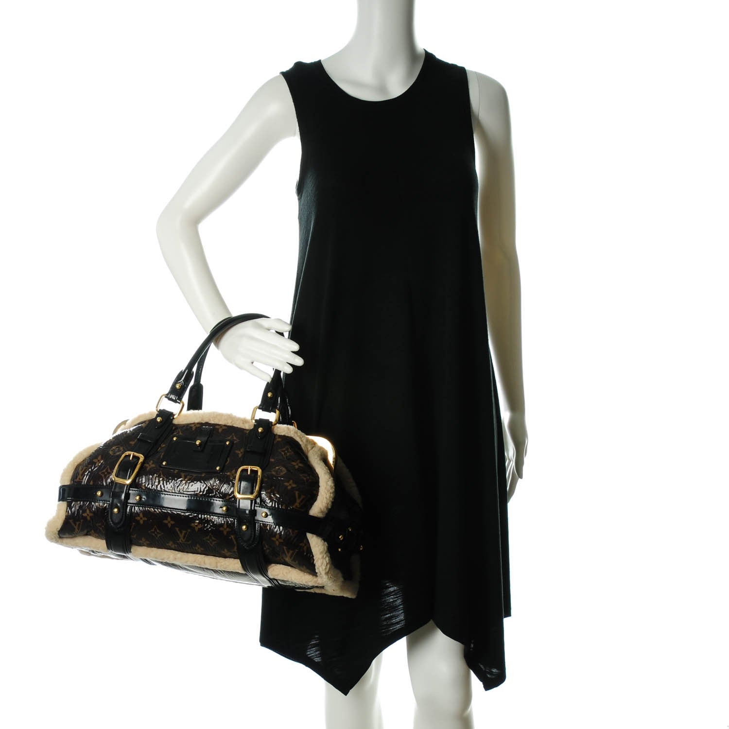Louis Vuitton Monogram Shearling Sac Storm 2 of 7