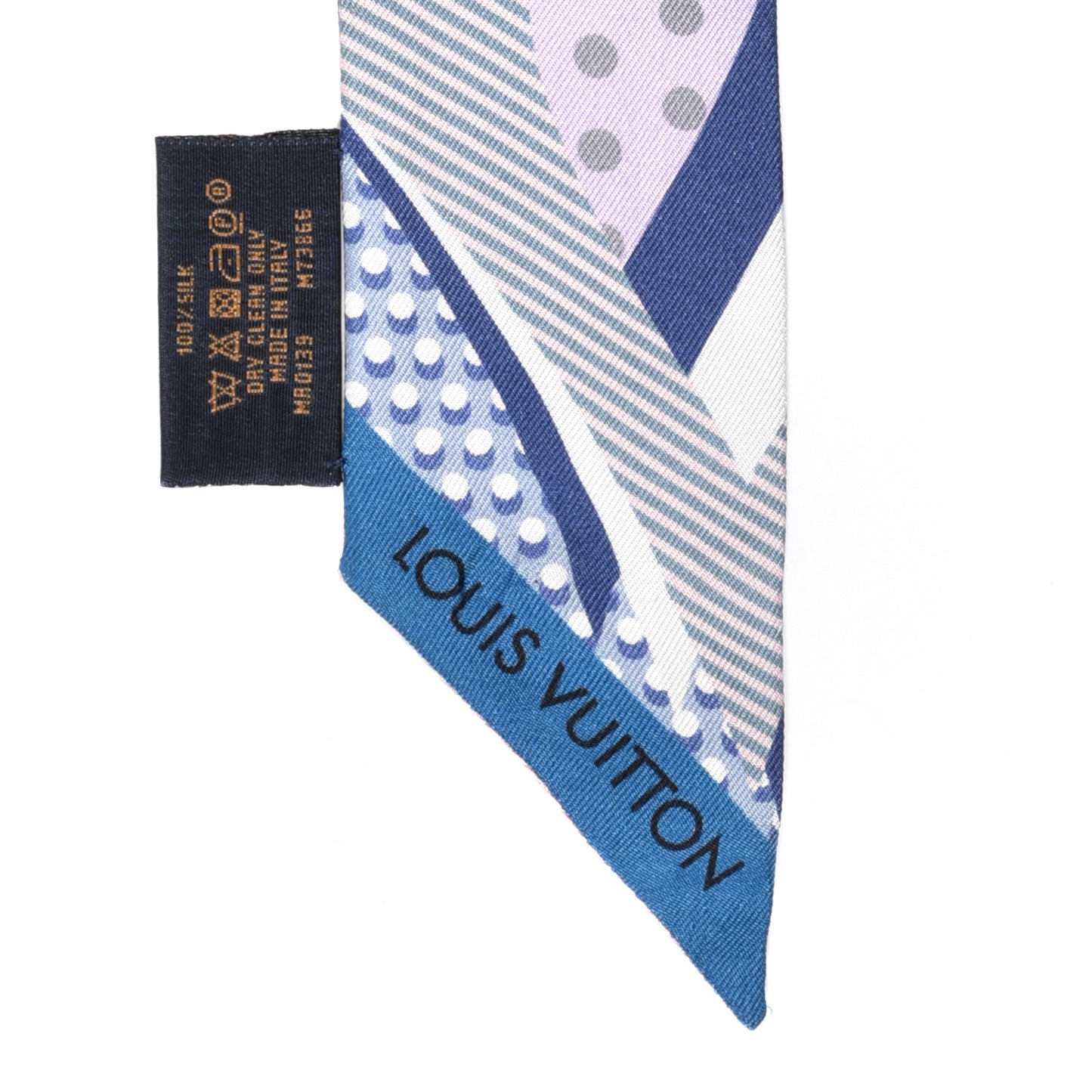 Silk Pop Monogram BB Bandeau Bleuet