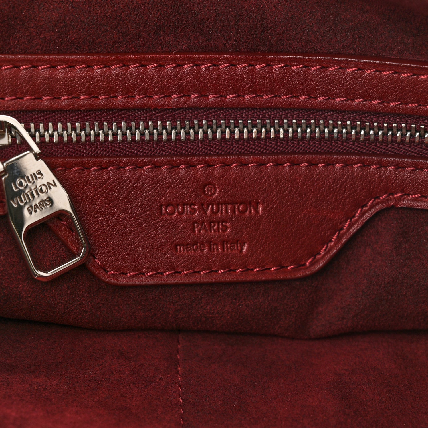 Louis Vuitton Monogram Lambskin Antheia IXIA PM Fuchsia 6 of 9