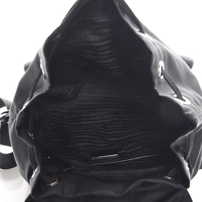 Prada Nylon Vela Medium Backpack Black 5 of 8