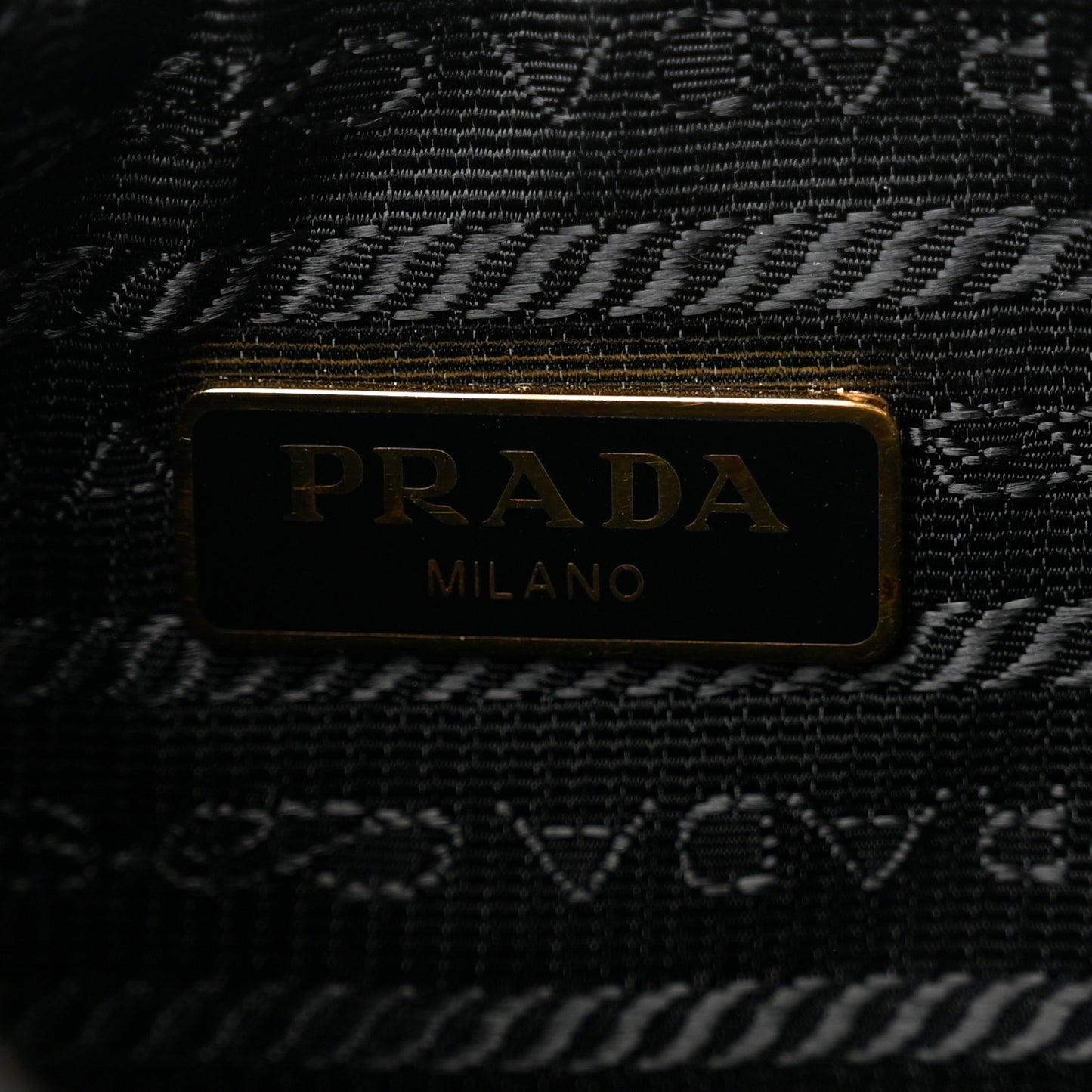 Saffiano Lux Mini Re-Edition Shoulder Bag Black