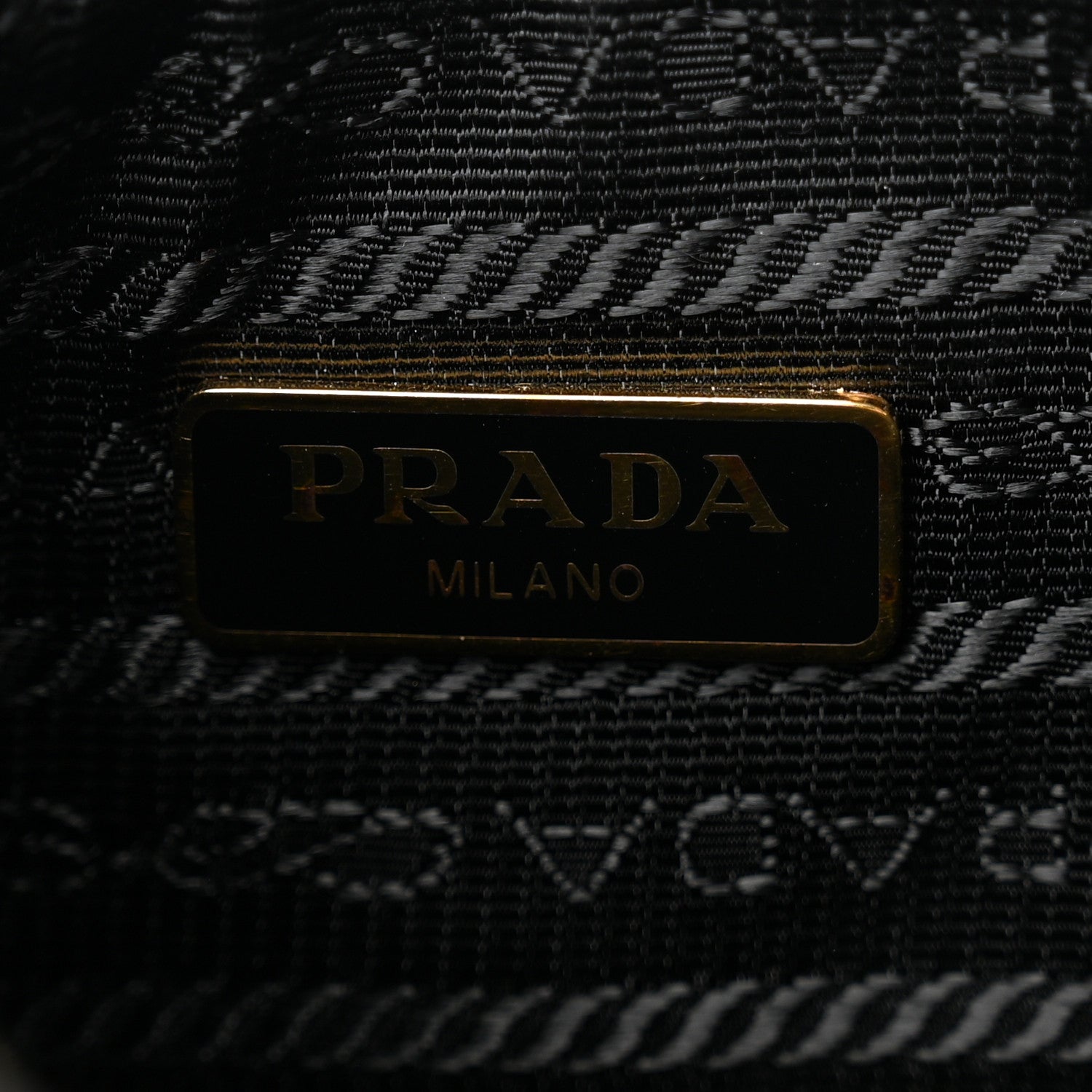 Prada Saffiano Lux Mini Re-Edition Shoulder Bag Black 7 of 11