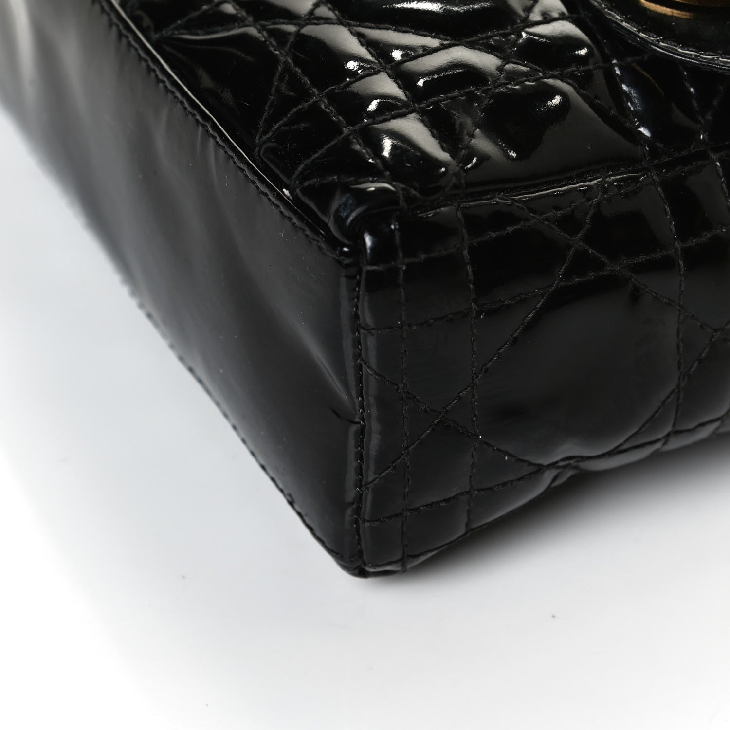 Christian Dior Patent Cannage Mini Lady Dior Black 11 of 17