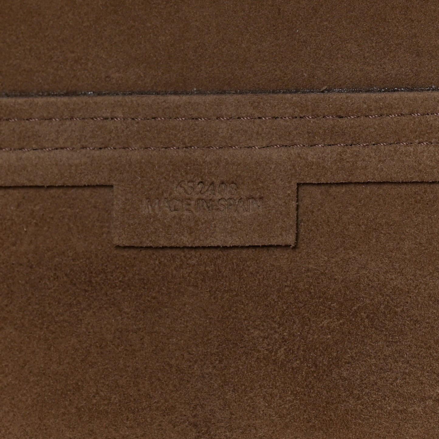 Shiny Calfskin Medium Puzzle Fold Tote Umber