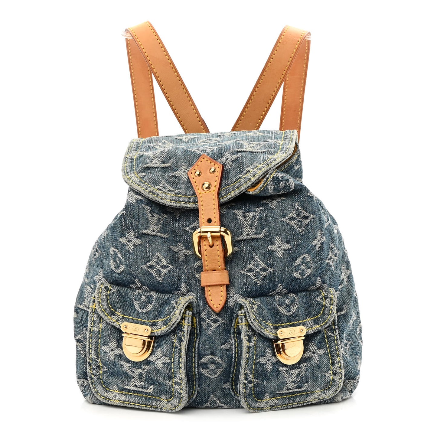 Denim Sac a Dos Backpack PM Blue
