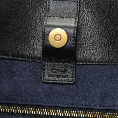 Chloe Smooth Calfskin Medium Milo Shopping Tote Black 6 of 12