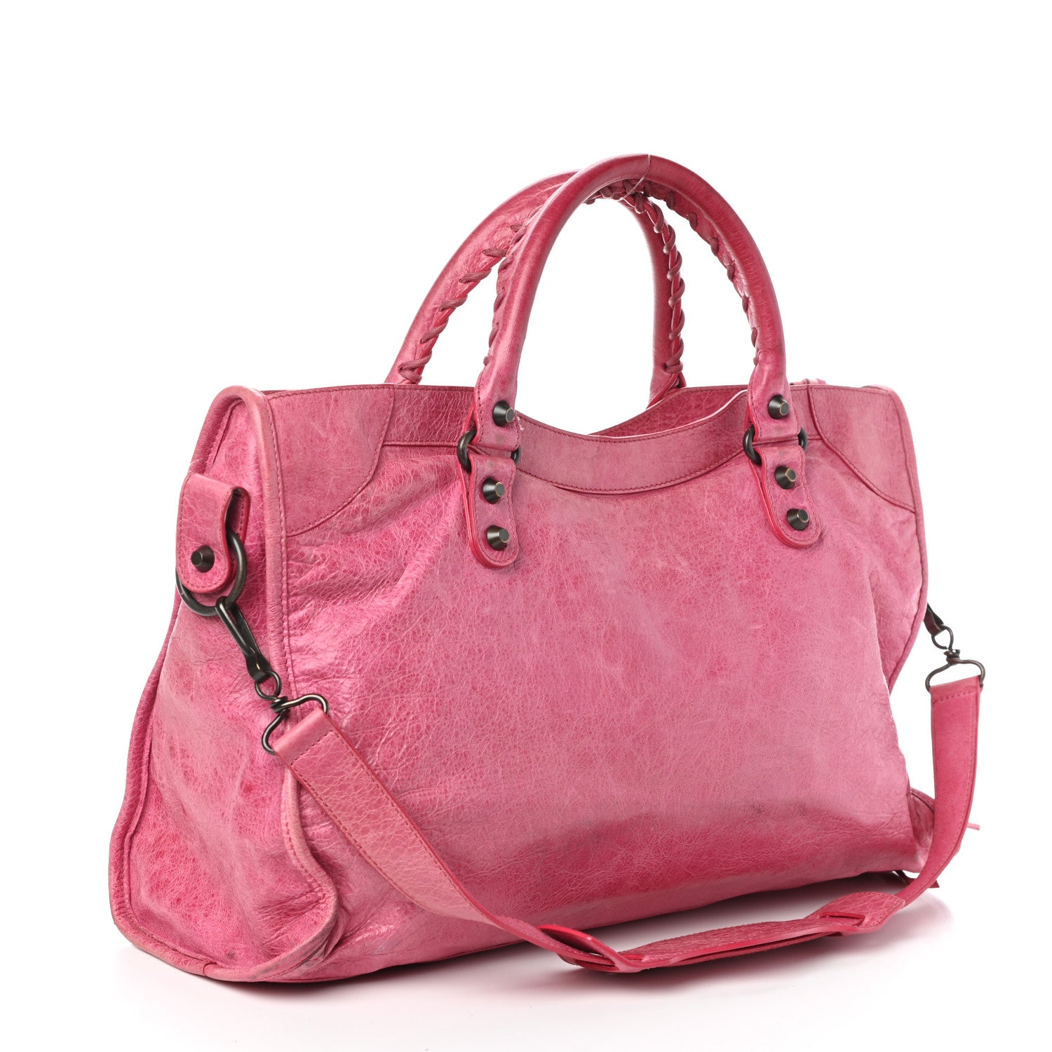 Balenciaga Agneau Classic Hardware City Sorbet 3 of 9